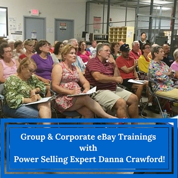 Group Corporate eBay Training Consultant Danna Crawford Top Rated eBay Seller 350x350