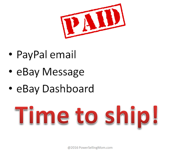 paid and ready to ship