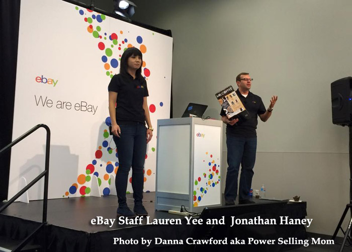 eBay Staff Jonathan Haney Lauren Yee eBay Seller Summit 2015 700x500