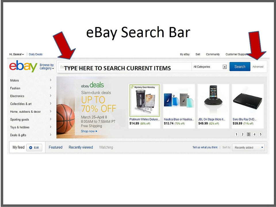 Using eBay Search Listing on eBay Webinar Video 960x720