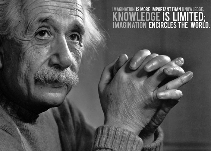 Knowledge Is Limited Einstein 700x500