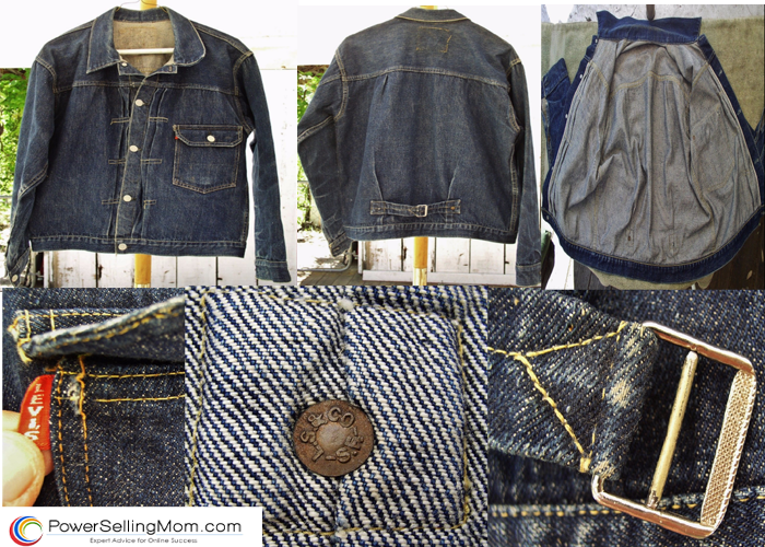 Vintage Levi's Jacket Selling On eBay 700x500