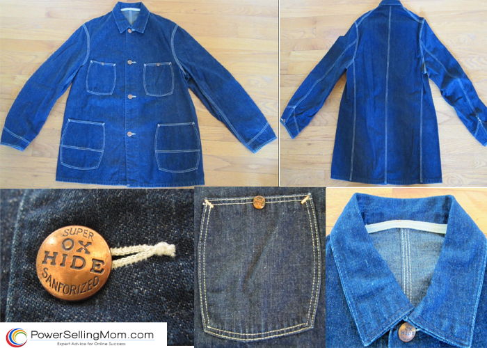 Vintage Ox Hide Denim Jacket Selling Clothes On eBay 700x500