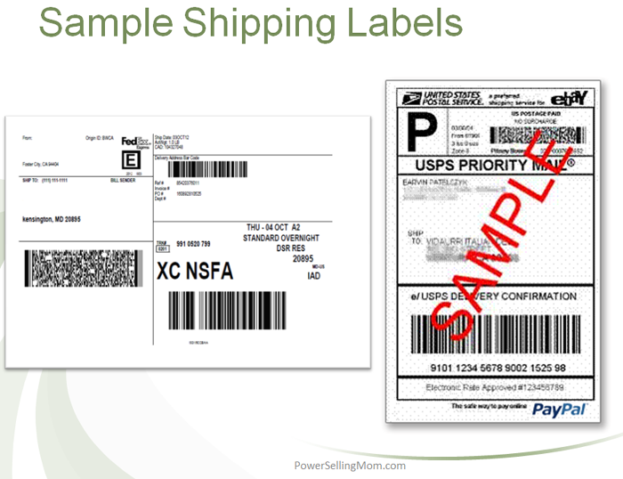 print ebay shipping labels