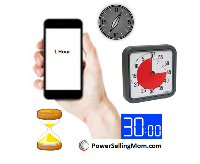 ebay online selling timer