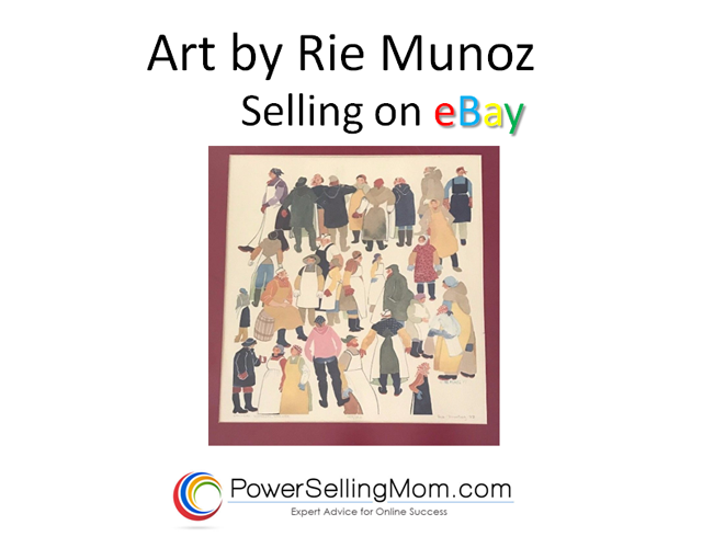how to sell art by rie munoz
