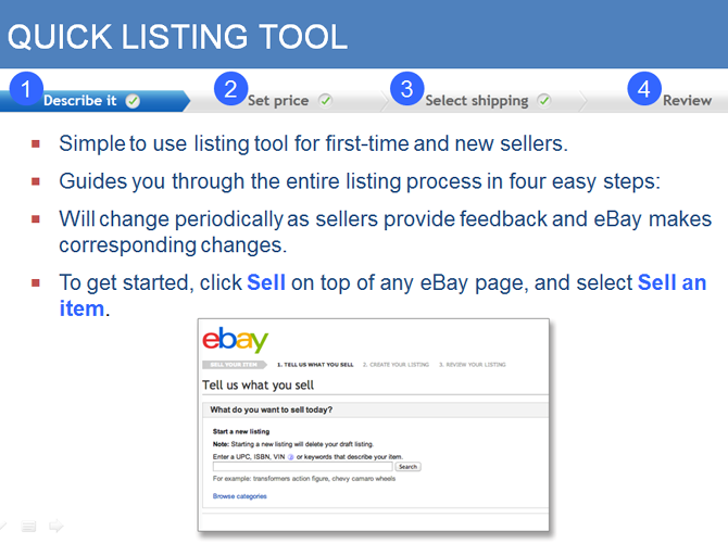 free listing tool that work with ebay