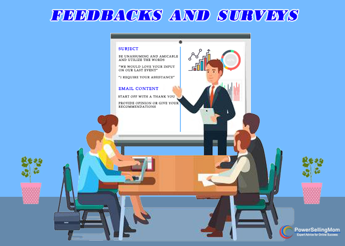 email marketing with feedback and surveys