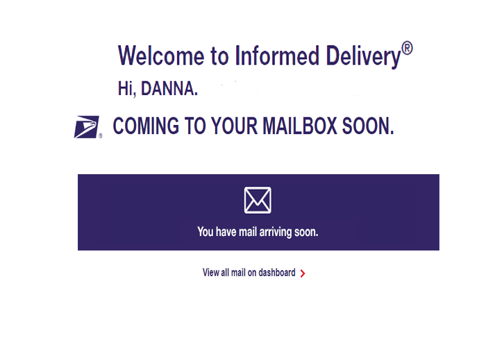 USPS Informed Delivery® for eBay Buyers, Sellers and Consumers Danna