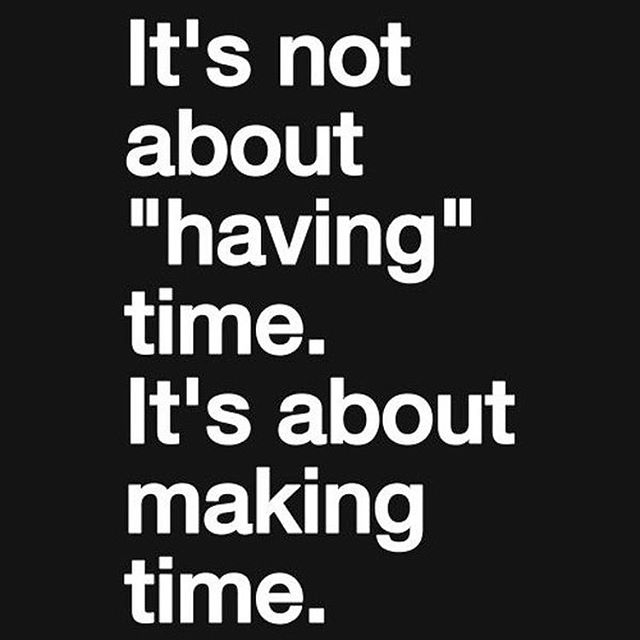 have more time