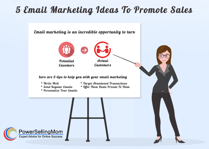 5 Email Marketing Ideas To Promote Sales - Power Selling Mom aka Danna ...