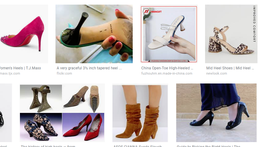 high heels ebay selling cones