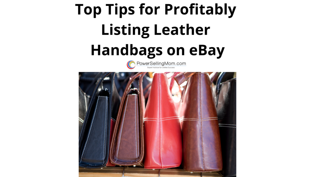 ebay leather purses