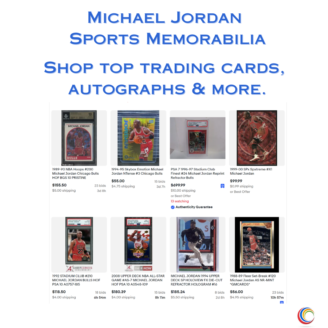 Michael Jordan Sports Memorabilia on eBay