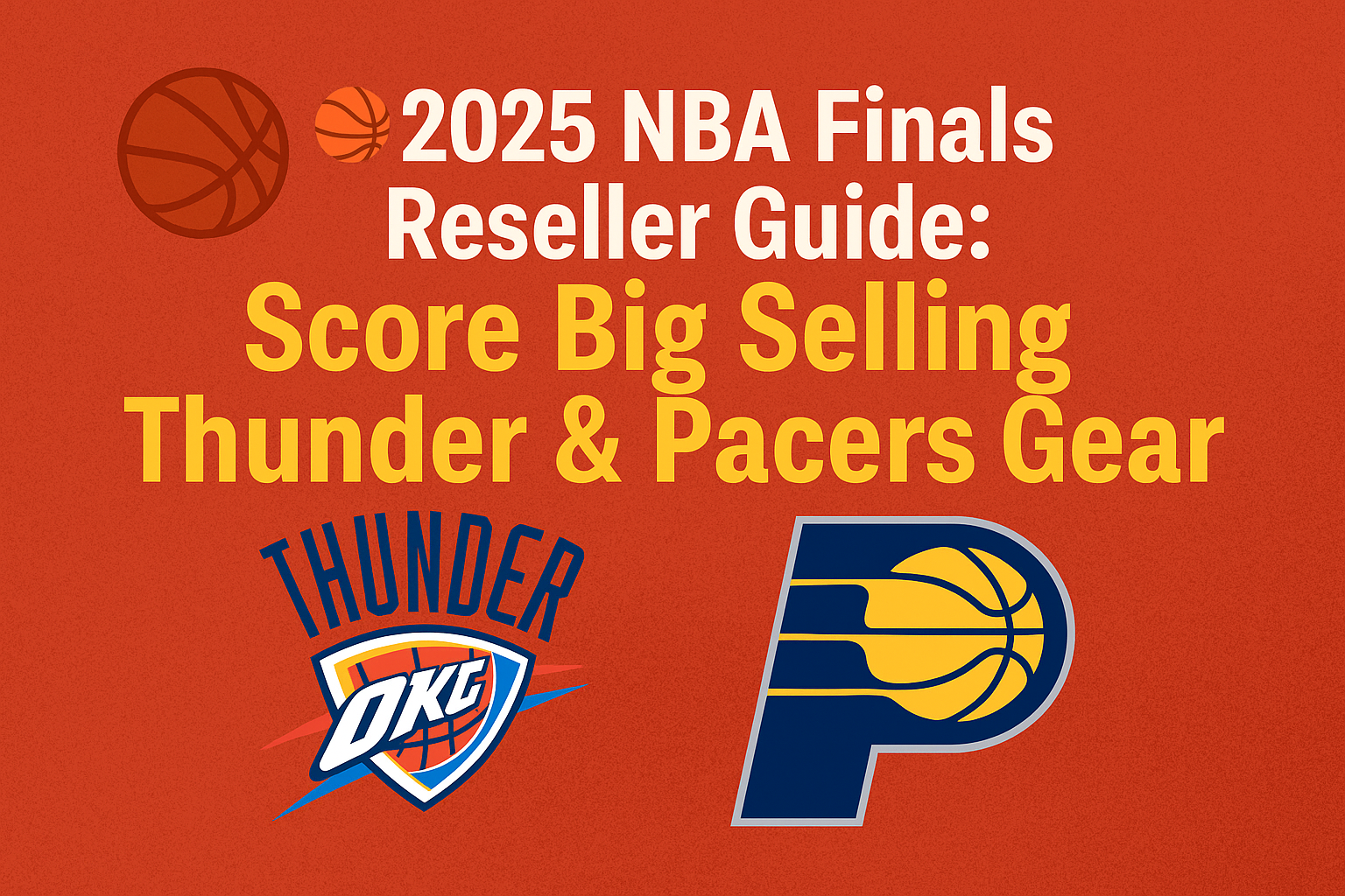 2025 NBA Finals Reseller Guide: Score Big Selling Thunder & Pacers Gear