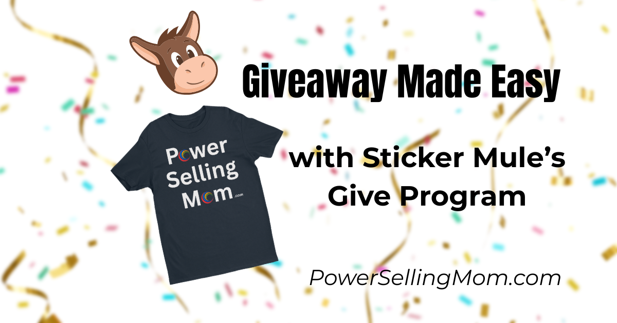 How I Used the Sticker Mule Give Program to Run a T-Shirt Giveaway